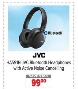 2001 Audio Video HAS91N JVC Bluetooth Headphones with Active Noise Cancelling offer