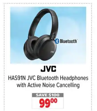 2001 Audio Video HAS91N JVC Bluetooth Headphones with Active Noise Cancelling offer
