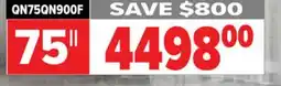 2001 Audio Video SAMSUNG 75 Neo QLED 8k Vision AI Smart TV offer