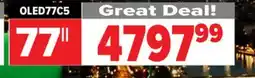 2001 Audio Video LG 77 OLED 4K Smart TV offer