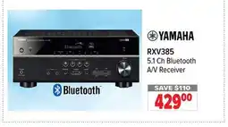 2001 Audio Video RXV385 5.1 Ch Bluetooth A/V Receiver offer