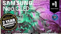 2001 Audio Video SAMSUNG 55 Neo QLED TV offer