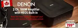 2001 Audio Video DENON 2 Ch. 100W Amplifier with HEOS Built-in offer