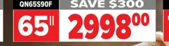 2001 Audio Video SAMSUNG 65 OLED 4K VISION AI SMART TV offer