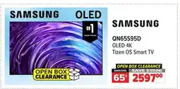 2001 Audio Video QN65S95D OLED 4K Tizen OS Smart TV offer