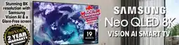 2001 Audio Video SAMSUNG 65 Neo QLED 8K VISION AI SMART TV offer