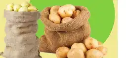 Food World Supermarket YELLOW & WHITE POTATO BAG offer