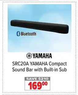 2001 Audio Video SRC20A YAMAHA Compact Sound Bar with Built-in Sub offer