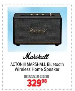 2001 Audio Video ACTONIII MARSHALL Bluetooth Wireless Home Speaker offer