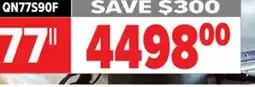 2001 Audio Video SAMSUNG 77 OLED 4K VISION AI SMART TV offer