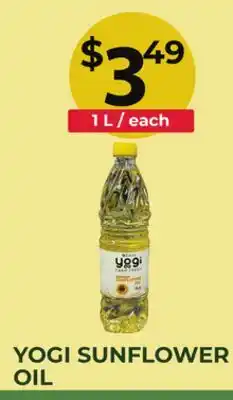 Food World Supermarket YOGI SUNFLOWER OIL offer