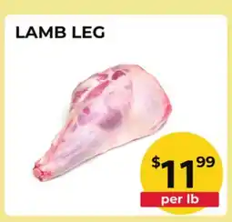 Food World Supermarket LAMB LEG offer