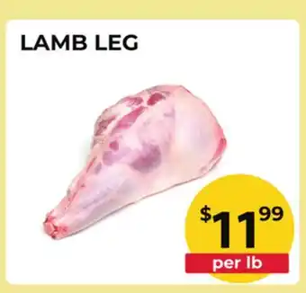 Food World Supermarket LAMB LEG offer
