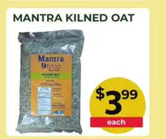 Food World Supermarket MANTRA KILNED OAT offer