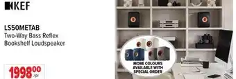 2001 Audio Video LS50METAB Two-Way Bass Reflex Bookshelf Loudspeaker offer
