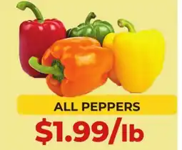 Food World Supermarket ALL PEPPERS offer