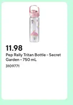 Staples Pep Rally Tritan Bottle - Secret Garden - 750 mL offer