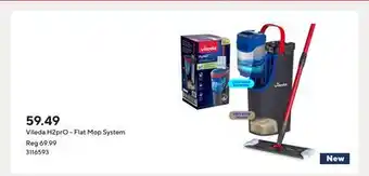 Staples Vileda H2prO - Flat Mop System offer