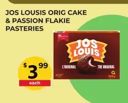 Food World Supermarket JOS LOUSIS ORIG CAKE & PASSION FLAKIE PASTERIES offer