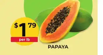 Food World Supermarket PAPAYA offer