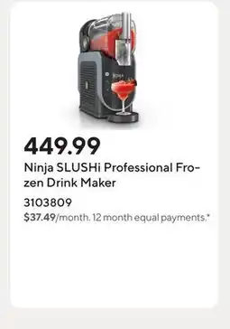 Staples Ninja SLUSHi Professional Frozen Drink Maker offer