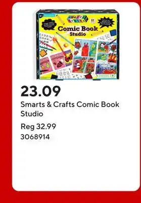 Staples Smarts & Crafts Comic Book Studio offer