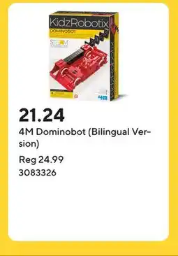 Staples 4M Dominobot (Bilingual Version) offer