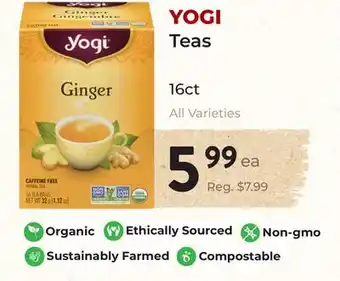 Marche Leo's YOGI Teas offer