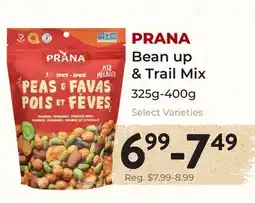 Marche Leo's PRANA Bean up & Trail Mix offer