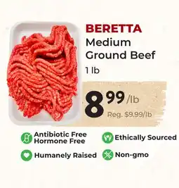 Marche Leo's BERETTA Medium Ground Beef offer