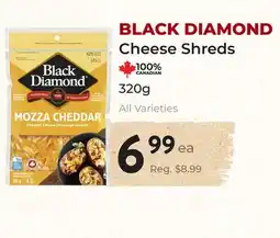 Marche Leo's BLACK DIAMOND Cheese Shreds offer