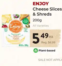 Marche Leo's ENJOY Cheese Slices & Shreds offer