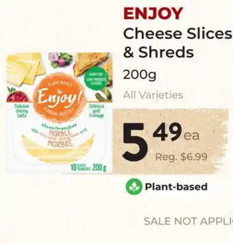 Marche Leo's ENJOY Cheese Slices & Shreds offer