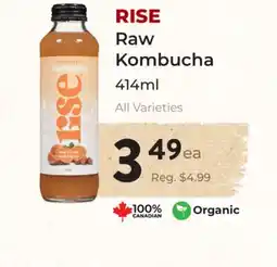 Marche Leo's RISE Raw Kombucha offer