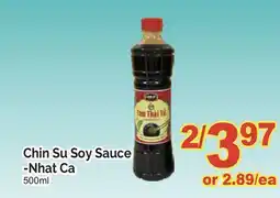 T&T Supermarket CHIN SU SOY SAUCE -NHAT CA, 500ML offer