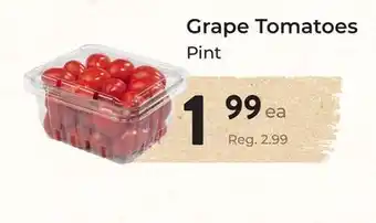 Marche Leo's Grape Tomatoes offer