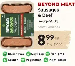 Marche Leo's BEYOND MEAT Sausages & Beef offer