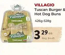Marche Leo's VILLAGIO Tuscan Burger & Hot Dog Buns offer