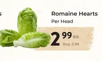 Marche Leo's Romaine Hearts offer