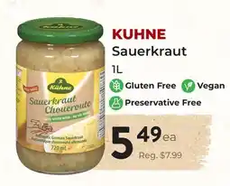 Marche Leo's KUHNE Sauerkraut offer