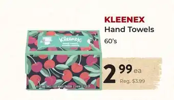 Marche Leo's KLEENEX Hand Towels offer