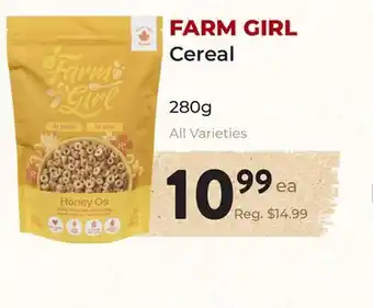 Marche Leo's FARM GIRL Cereal offer