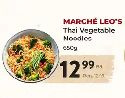 Marche Leo's MARCHÉ LEO'S Thai Vegetable Noodles offer