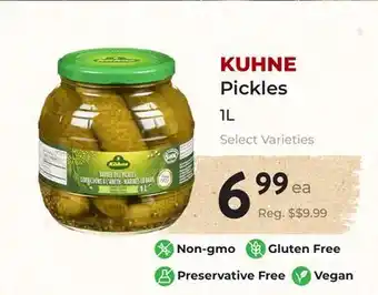 Marche Leo's KUHNE Pickles offer
