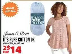 Len's Mill Stores IT'S PURE COTTON DK offer