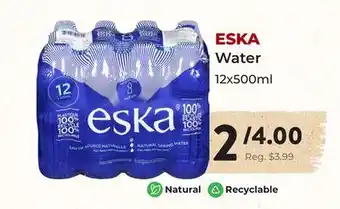 Marche Leo's ESKA Water offer