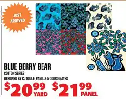 Len's Mill Stores BLUE BERRY BEAR offer