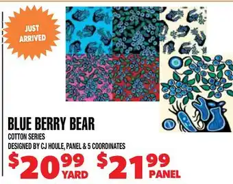 Len's Mill Stores BLUE BERRY BEAR offer