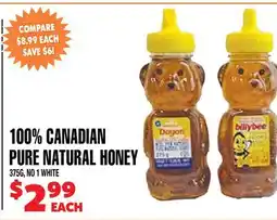 Len's Mill Stores 100% CANADIAN PURE NATURAL HONEY offer