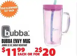 Len's Mill Stores BUBBA ENVY MUG offer